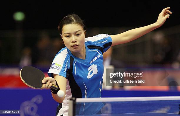 Wu, Jiaduo - Sportswoman, Table Tennis, Germany - in action during ERKE German Open in Berlin