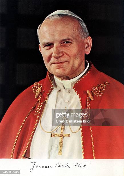 Pope John Paul II. (Karol Wojtila, Poland) - Pope..., Nyhetsfoto