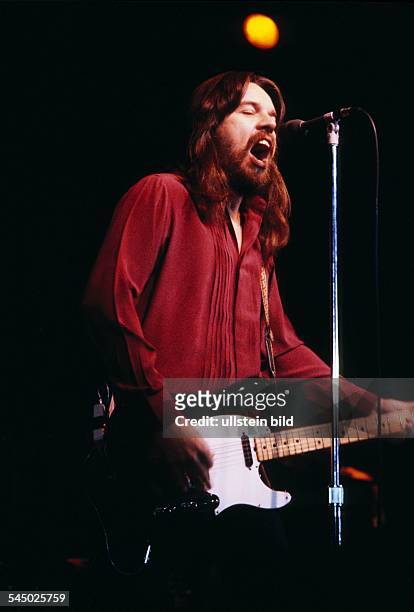Bob Seger - Musician, Singer, Rock music, USA - performing - 12.1980