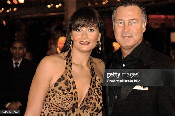 Franziska van Almsick - Entrepreneur, Germany - and his partner Juergen B. Harder