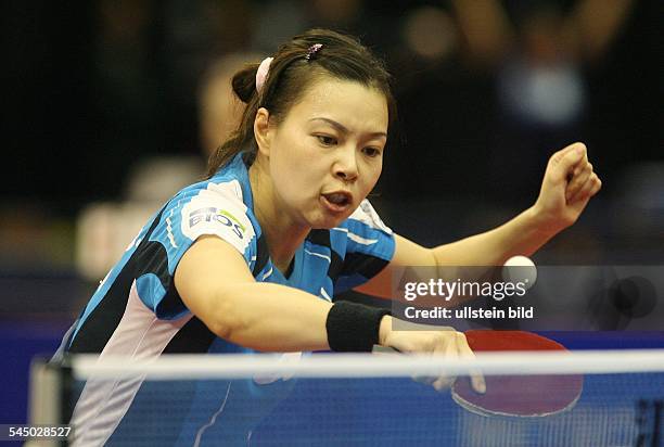 Wu, Jiaduo - Sportswoman, Table Tennis, Germany - in action during ERKE German Open in Berlin