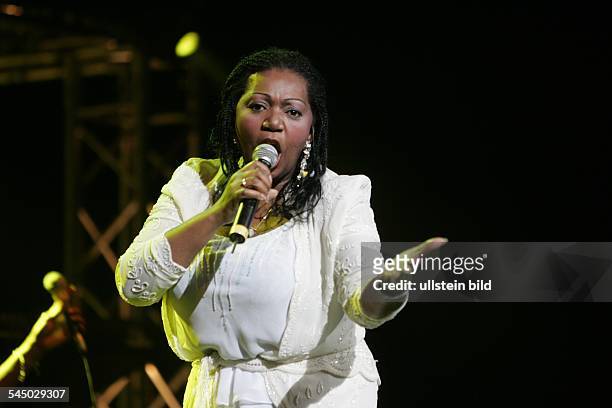 Boney M. Featuring Liz Mitchell - Band, Pop music, Germany/Jamaika - performing in Cologne, Germany