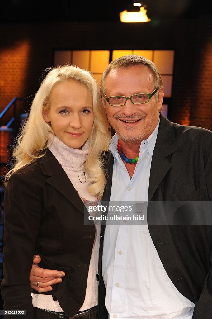 Wecker, Konstantin - Musician, Singer, Songwriter, Actor, Germany - with wife Annik