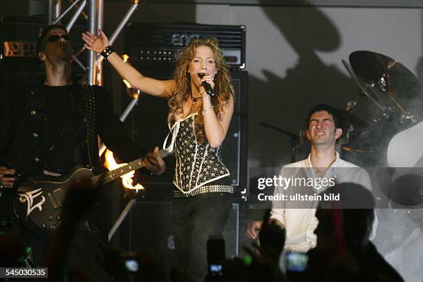 LaFee - Musician, Singer, Pop music, Germany - performing at the tv-show "The Dome", Germany, Hanover -