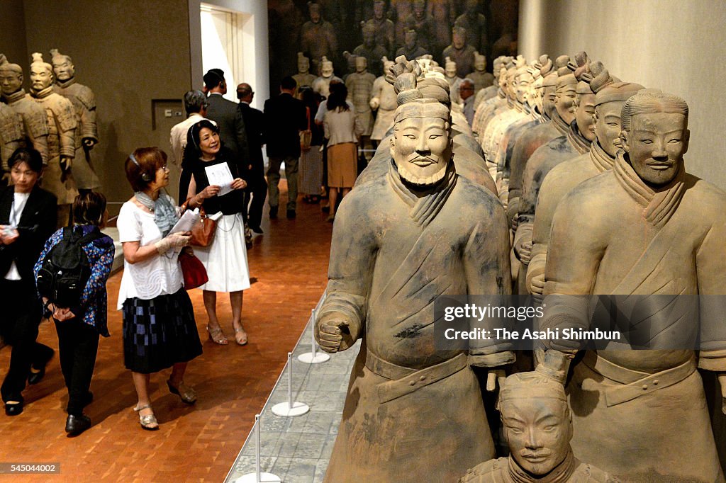 'The Great Terracotta Army of China's First Emperor' Exhibition Preview