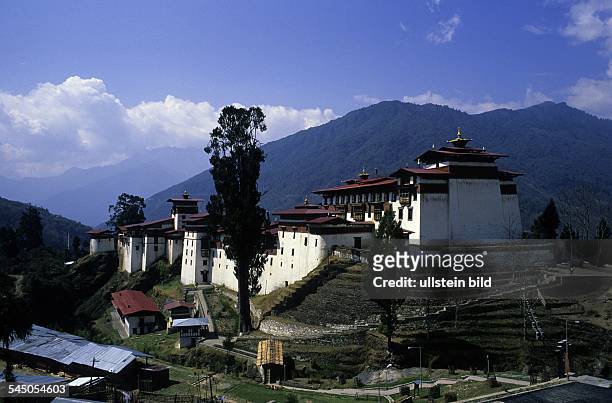 Bhutan : Trongsa Dzong .