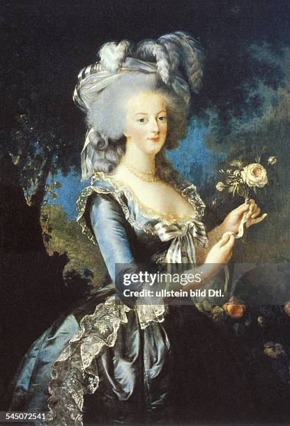Paintings Marie Antoinette *02.11.1755-16.10.1793+ Wife of King Louis XVI of France Daughter of Emperor Francis I and Maria Theresa of Austria...