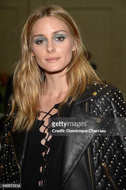 Olivia Palermo attends the Alexis Mabille Haute Couture Fall/Winter 2016-2017 show as part of Paris Fashion Week on July 5, 2016 in Paris, France.