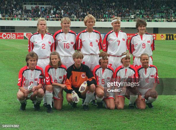 Norway's women's football team is set for the final match against the USA in the 1st FIFA World Championship for Women's Football in China's...