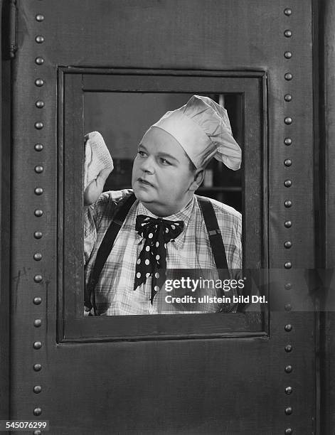 Arbuckle, Fatty - Actor, Director, USA - *24.03.1887-+ the comedian in a movie scene - 1933 Vintage property of ullstein bild