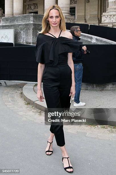 Lauren Santo Domingo attends the Chanel Haute Couture Fall/Winter 2016-2017 show as part of Paris Fashion Week on July 5, 2016 in Paris, France.