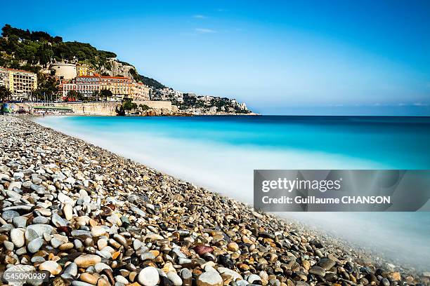 nice, pointe de rauba-capeu - nice france stock pictures, royalty-free photos & images