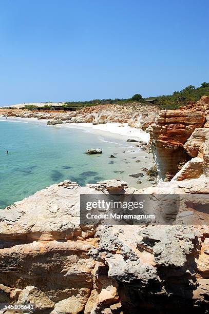 dampier peninsula, cape leveque, the north beach - cape leveque stock pictures, royalty-free photos & images