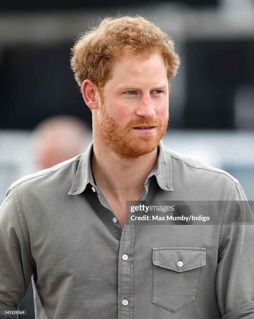 Prince Harry Visits The Blair Project