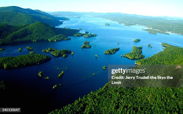 lake george narrows - lake george new york stock pictures, royalty-free photos & images