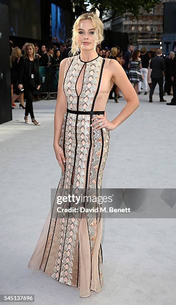 Margot Robbie attends the European Premiere of "The Legend Of Tarzan" at Odeon Leicester Square on July 5, 2016 in London, England.