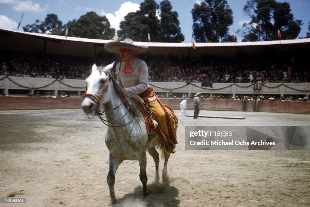 Charreada, Mexican Rodeo in Mexico City