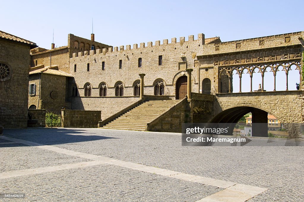 View of Palazzo (palace) dei Papi