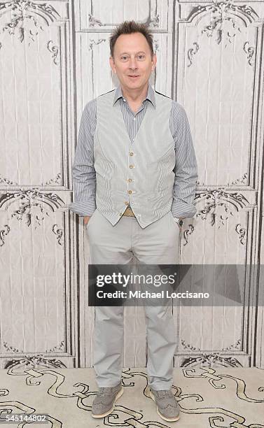 Actor Michael Emerson attends the AOL Build Speaker Series at AOL Studios in New York on July 5, 2016 in New York City.