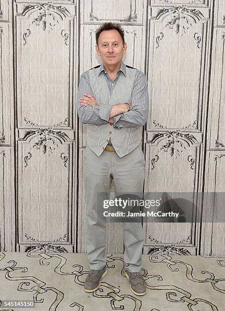 Michael Emerson attends AOL Build Speaker Series - Michael Emerson, "Person of Interest" at AOL Studios In New York on July 5, 2016 in New York City.