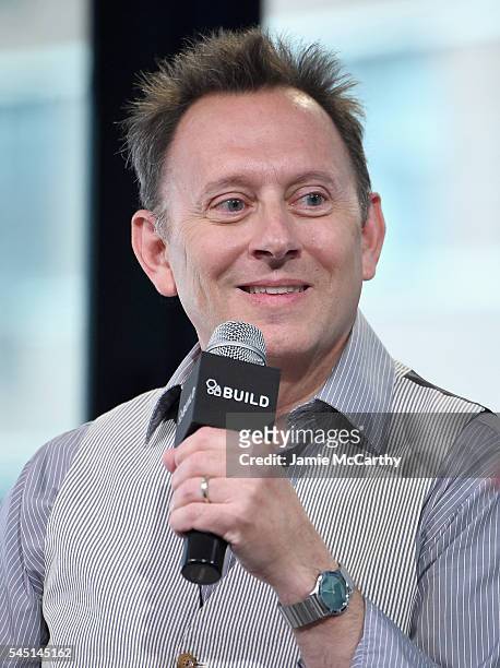 Michael Emerson attends AOL Build Speaker Series - Michael Emerson, "Person of Interest" at AOL Studios In New York on July 5, 2016 in New York City.