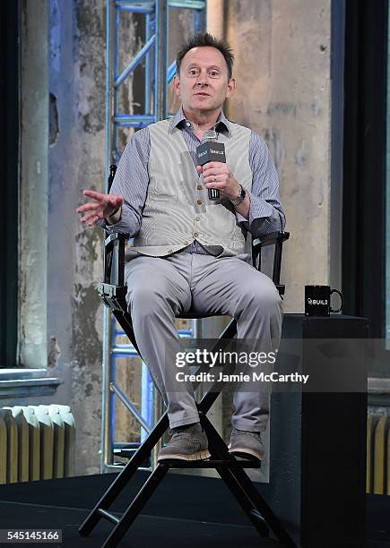 Michael Emerson attends AOL Build Speaker Series - Michael Emerson, "Person of Interest" at AOL Studios In New York on July 5, 2016 in New York City.