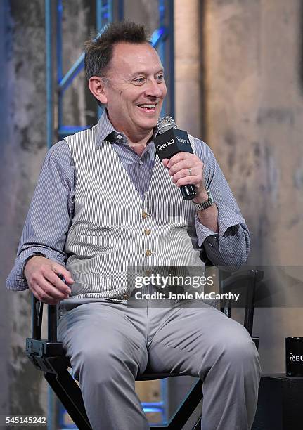 Michael Emerson attends AOL Build Speaker Series - Michael Emerson, "Person of Interest" at AOL Studios In New York on July 5, 2016 in New York City.