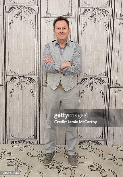 Michael Emerson attends AOL Build Speaker Series - Michael Emerson, "Person of Interest" at AOL Studios In New York on July 5, 2016 in New York City.