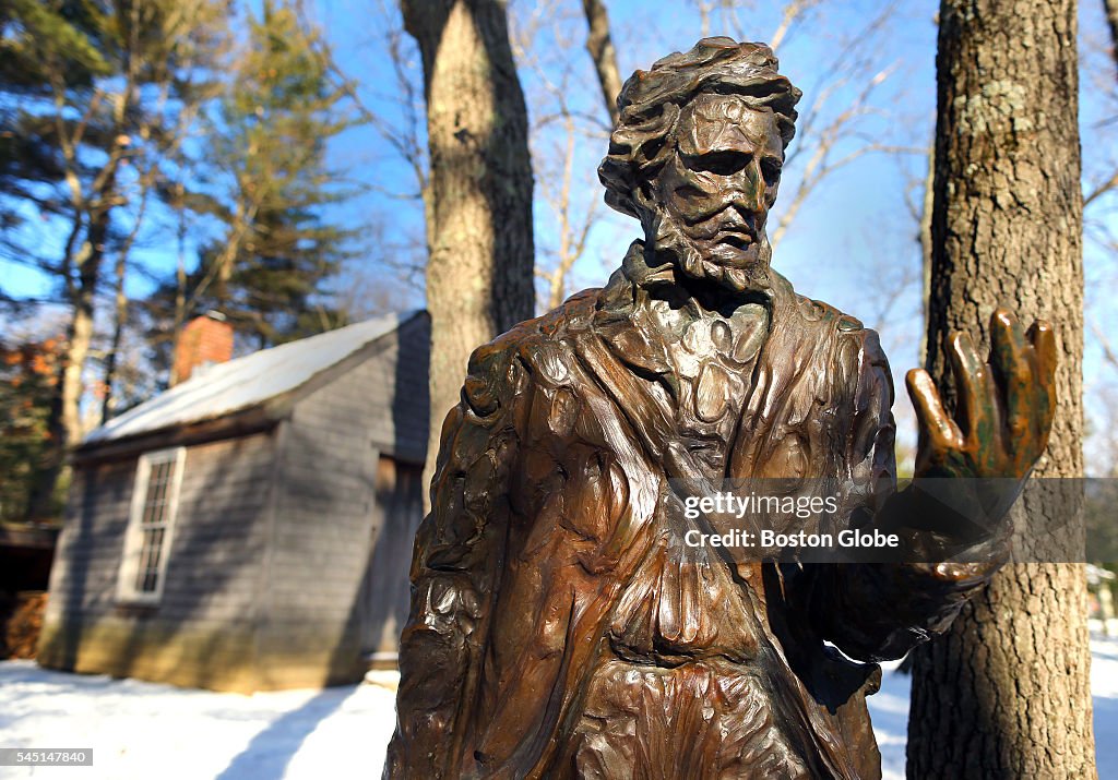 Henry David Thoreau Statue