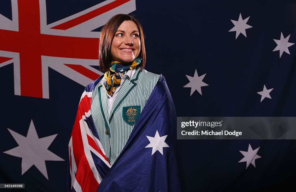 Australian Olympic Flag Bearer Photo Call