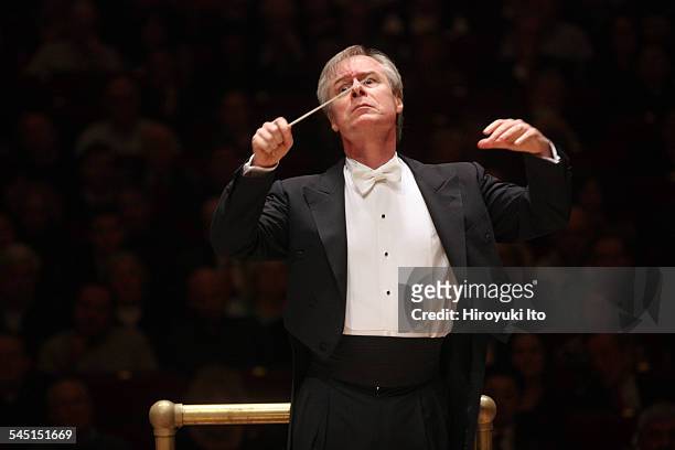 St. Louis Symphony performing at Carnegie Hall on Friday night, March 20, 2015.This image:David Robertson leading the St. Louis Symphony in...