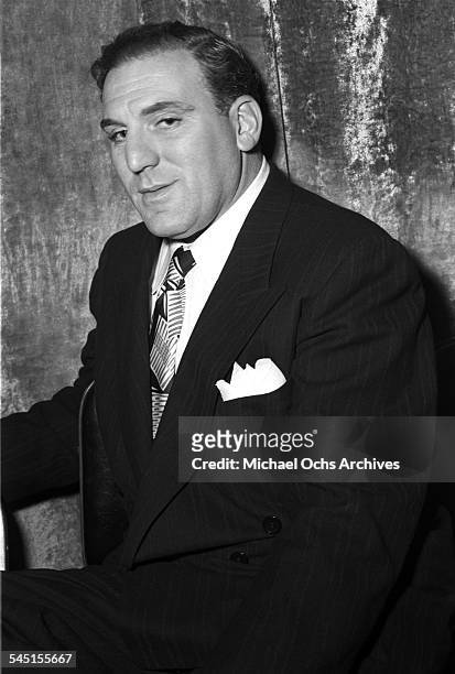 Actor William Bendix poses for a photo in Los Angeles, California.