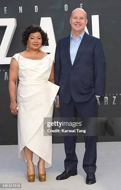 David Yates attends the European premiere of "The Legend Of Tarzan" at Odeon Leicester Square on July 5, 2016 in London, England.