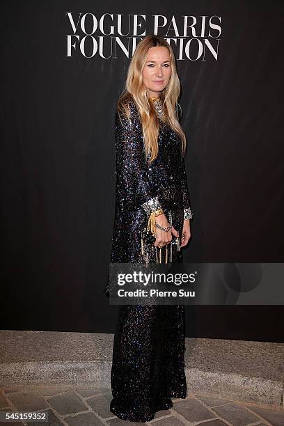 Julie de Libran attends the Vogue Foundation Gala 2016 at Palais Galliera on July 5, 2016 in Paris, France.