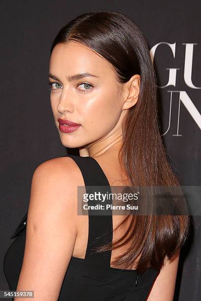 Irina Shayk attends the Vogue Foundation Gala 2016 at Palais Galliera on July 5, 2016 in Paris, France.