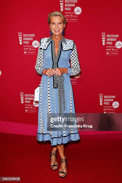 Stephanie von Pfuel attends the Deutscher Gruenderpreis on July 5, 2016 in Berlin, Germany.