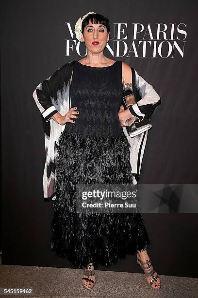 Rossy de Palma attends the Vogue Foundation Gala 2016 at Palais Galliera on July 5, 2016 in Paris, France.