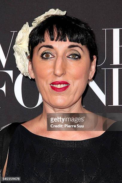 Rossy de Palma attends the Vogue Foundation Gala 2016 at Palais Galliera on July 5, 2016 in Paris, France.