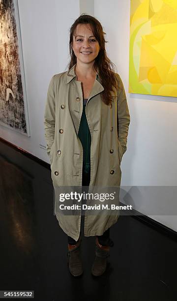 Ania Sowinski attends a private view of "Radical Presence" curated by Kate Linfoot at The Unit on July 5, 2016 in London, England.