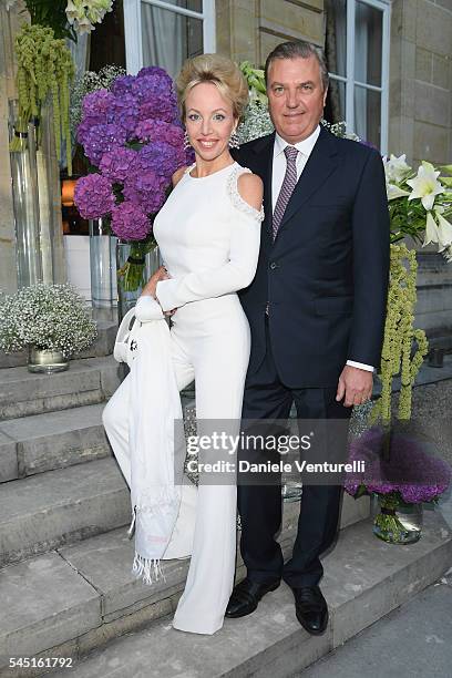 Princess Camilla of Bourbon-two Sicilies and Prince Charles of Bourbon-two Sicilies attends Bulgari Celebration of Magnificent Inspirations, The New...