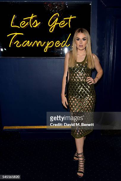 Tallia Storm attends The legendary private members club summer party to kick off their forthcoming 50th anniversary celebrations on July 5, 2016 in...