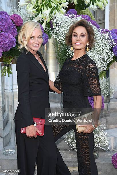 Princess Lilly zu Sayn Wittgenstein Berleburg and Nati Abascal attend the Bulgari Celebration of Magnificent Inspirations, The New High Jewellery...