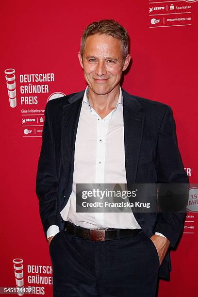 Andreas Brucker attends the Deutscher Gruenderpreis on July 5, 2016 in Berlin, Germany.