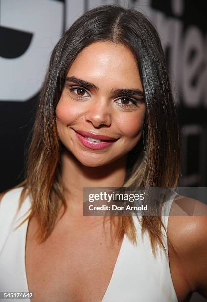 Samantha Harris poses during the 2016 Girlfriend Priceline Pharmacy Model Search at Westfield Parramatta on July 6, 2016 in Sydney, Australia.