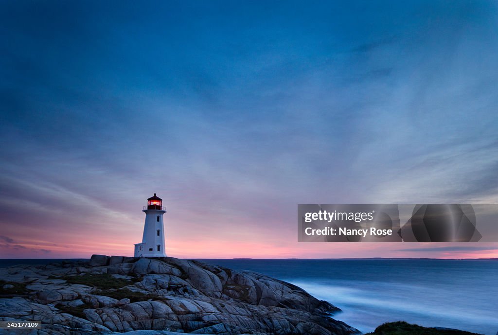 Peggy's Cove sunset