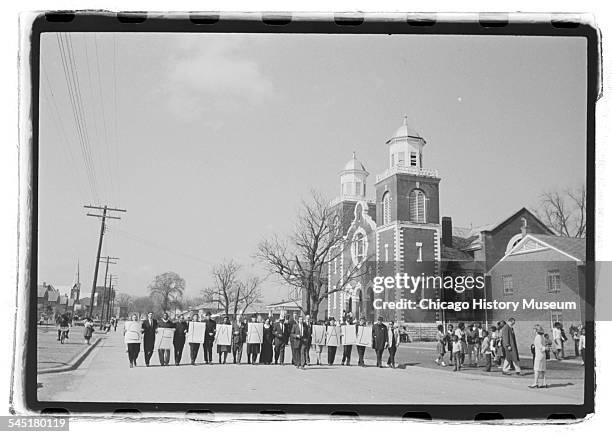 Activity during the time of the Selma to Montgomery March, Alabama, 1965.