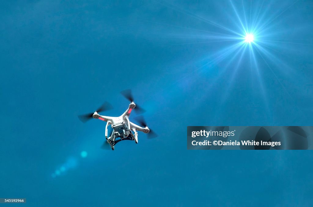A flying drone