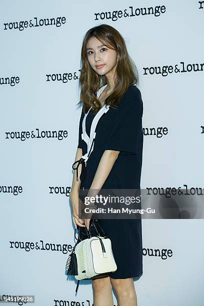 South Korean model Vivian attends the "Rouge and Lounge" 2016 F/W Presentation on July 6, 2016 in Seoul, South Korea.