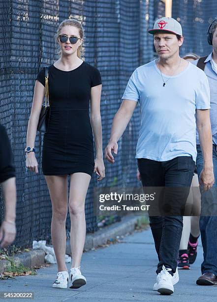 Tiesto and Annika Backes seen on July 6, 2016 in New York City.