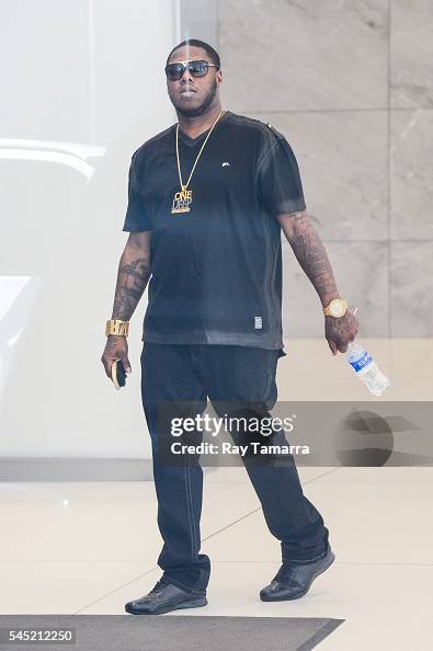 Z Bar Rapper Rapper Z-Ro enters the Sirius XM Studios on July 06, 2016 in New York ...